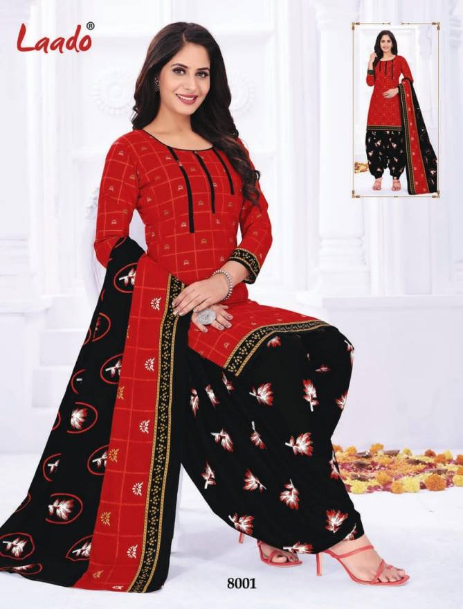 Laado Priti Patiyala 8 Ready Made Regular Wear Cotton Printed Dress Collection